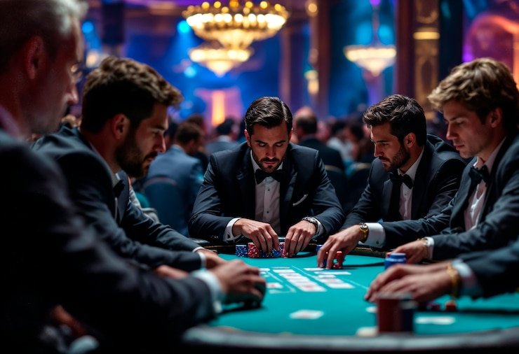 Antarmuka permainan Fa Cai Shen Deluxe di platform badut69 dengan simbol-simbol bertema Asia